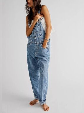 Free People We The Free Ziggy Denim Overalls